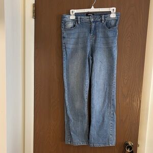 Women's Classic Straight Leg Blue Jeans